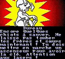 une photo d'Ã©cran de Les 102 Dalmatiens a la Rescousse sur Nintendo Game Boy Color